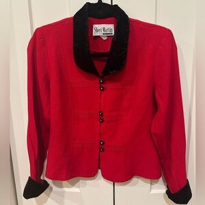 Vintage blazer blouse